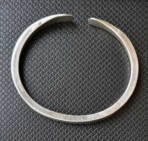SIGNED DESIGNER Alfred KARRAM STERLING SILVER Moderernist CUFF BRACELET 29 gram